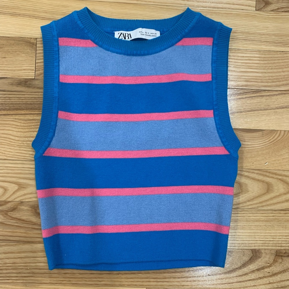 ZARA sweater crop